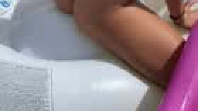 Fany Shark rides a unicorn in the pool