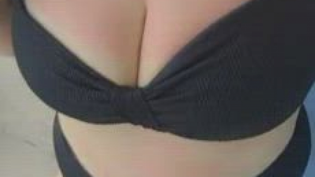 I'll flash you at the beach when I catch you checking me out