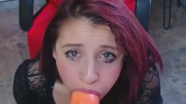 Practice (with a massive toy) makes perfect! Including that slap at the beginnin