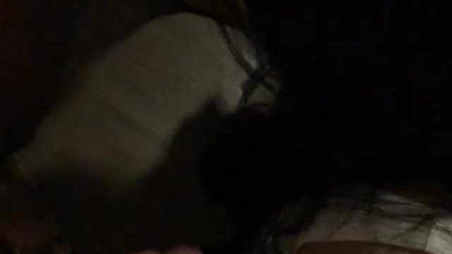 Showing cuckold why Big black cock is better