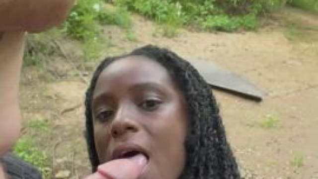 Would you let me suck you off by the creek