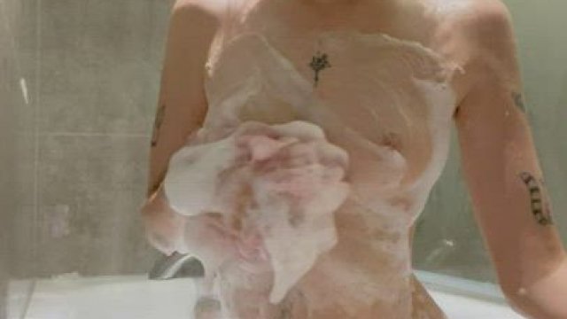 Soapy Boobies Ahegao