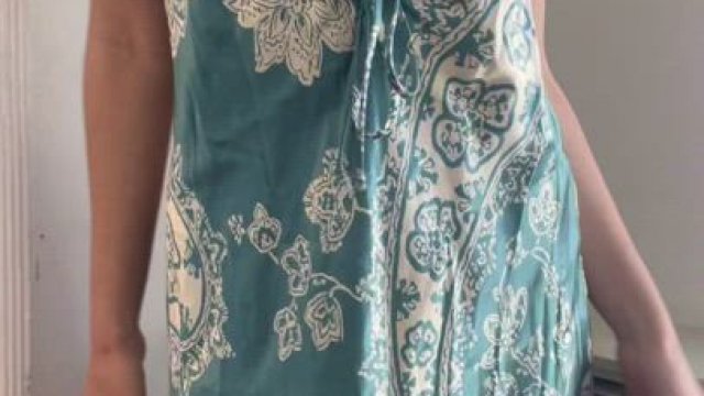 Should we screw with the summer dress on or off?