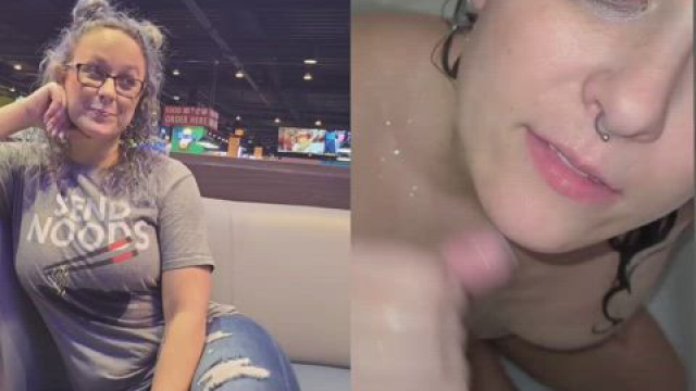 The lovely Mature from the mall