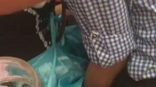 This man has a serious job there!