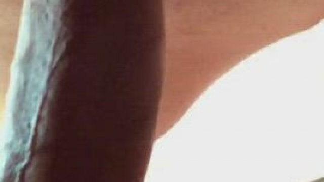 Moments before cumming