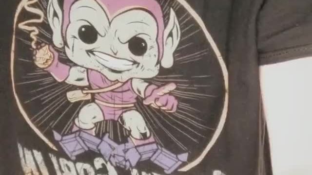 Does the Green Goblin look cute to you? Does he make you want to smile?