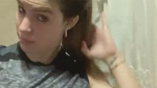 I'm just getting ready for our date tonight... do you like my outfit