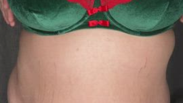 Just a naughty elf trying to entice you to be naughty before Christmas