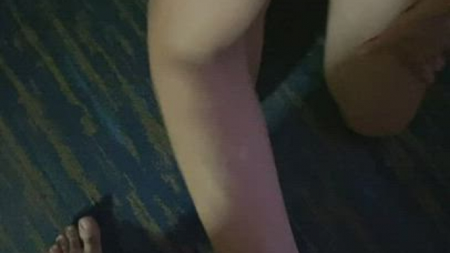 Travel nurse stationed in Los Angelos and her husband loved watching her sucking