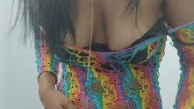 Do my dark nipples catch your attention?