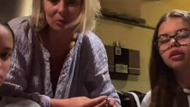 Live from the other day. Mum slipped