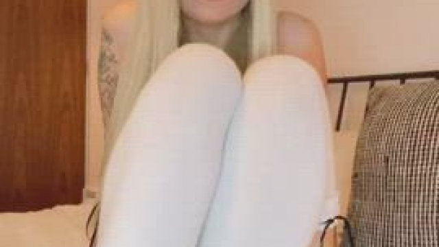 Follow the thigh highs and get your treat