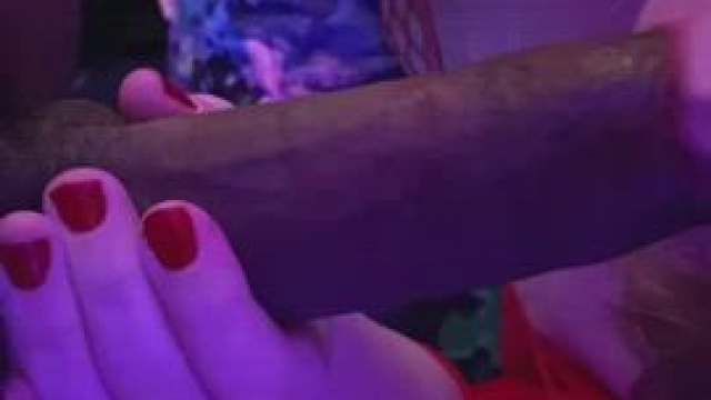 I don’t stop sucking even after he cums