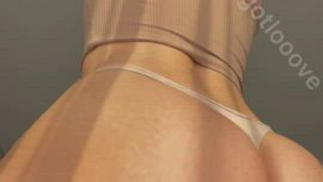 The ass you'll be thinking about all day