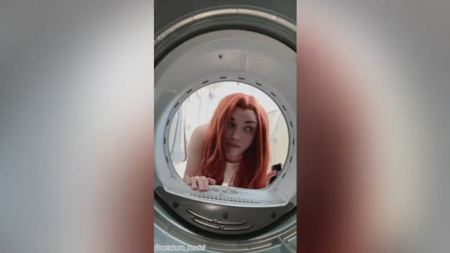 Stepsister Stuck In Washing Machine 