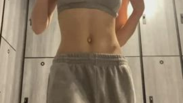 Making my cat talk in the locker room