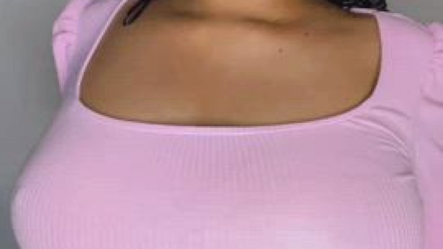 I want to see you get down on me while holding these tits