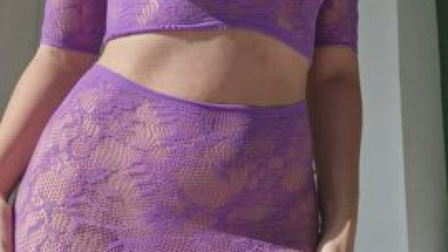 My japanese body looks amazing in fishnets