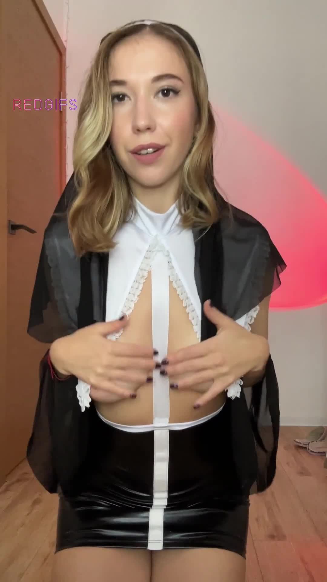 Your sexy nun is ready to please u