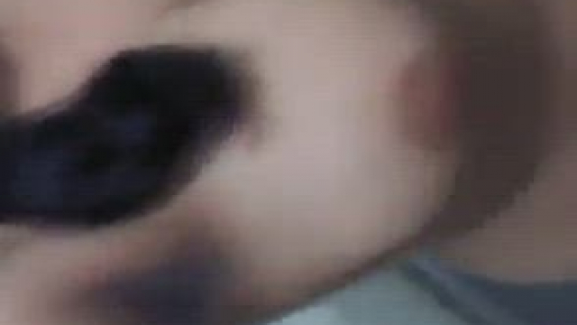 College slut recording herself shows big tits and fingers hardcore in the shower