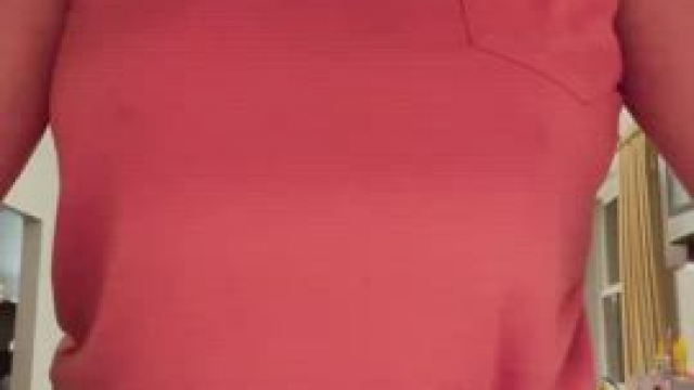 Showing you my tits while cooking dinner [OC]