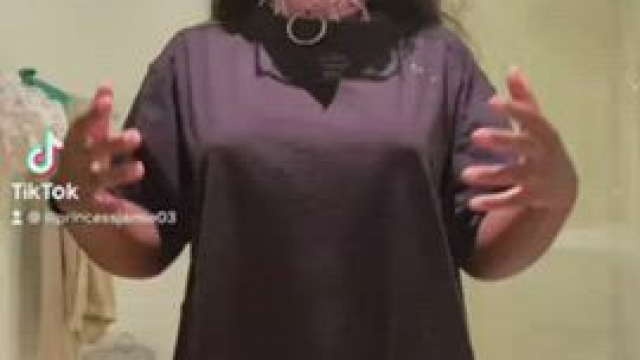 I enjoy being an ebony tik tok thot