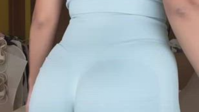 Bending over the bed, waiting for you ;)