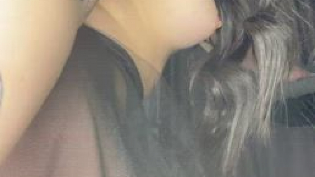 This lovely transparent skirt makes me so horny, especially when I wear it witho