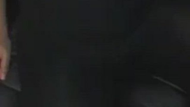 Massive load flies at her face and front