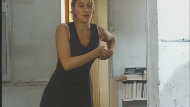 Valeria Bruni Tedeschi incredible nude plot in french movie Forget Me (1994)