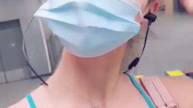 Always keep an eye on the girl [f]ilming herself up ahead, she might just get he