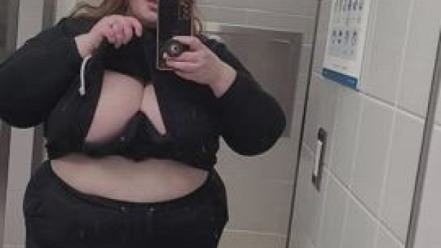 Even when I travel, I'll always pull my tits out for you guys