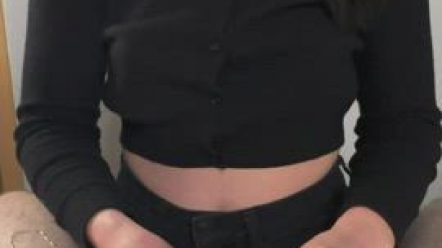 Unlocked just to have his orgasm ruined!