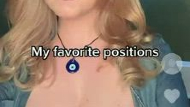 These are my favorite positions