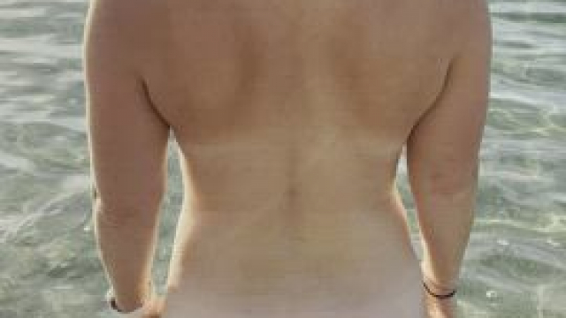 A nice, naked swim to start the day!! (F)44