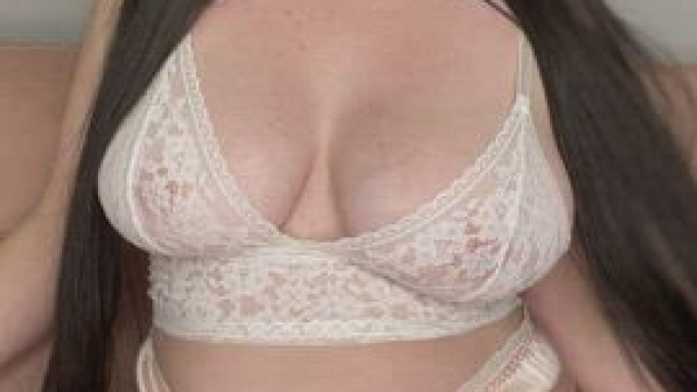 Lingerie is nice, but free boobing is better