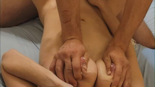 When it goes in & I'm being Milked!