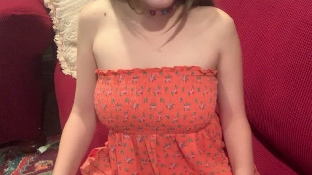 Strapless tops have their perks ;) (oc)