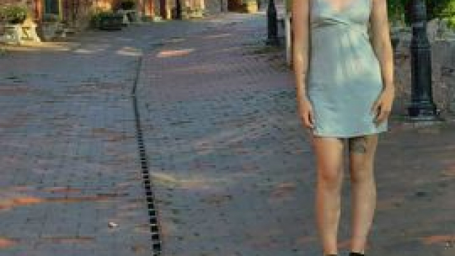 Showing off downtown.