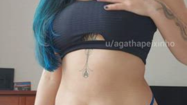 I like to get your attention with my body