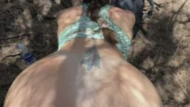 Being outdoors always makes me so horny [GIF]