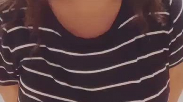 …sometimes I get bored at work and make naughty videos in the bathroom…