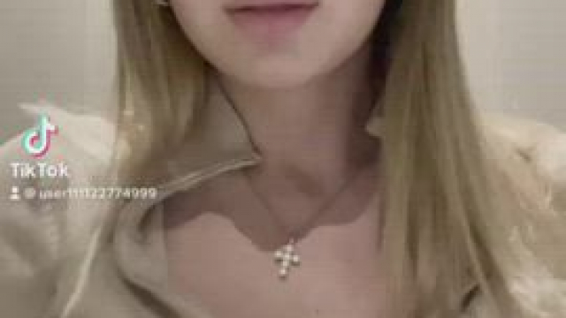 I like to get drilled between my tits