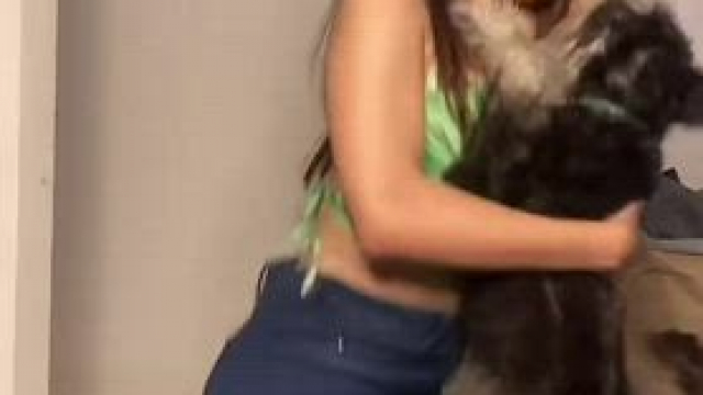 Tits bouncing the whole live.