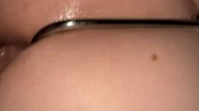 Taking it in the ass while hooked