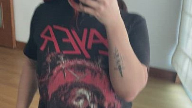 Do you want to hold the pair of titties i have behind my shirt?