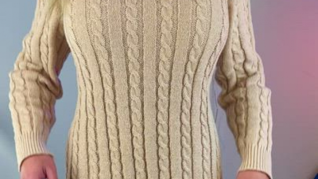 Some people would be scared of what's hiding under my sweater...