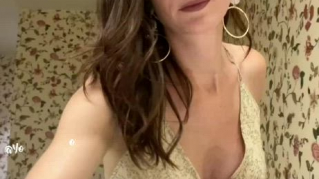 This dress never stays on for long