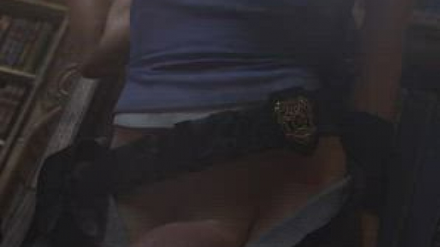 Jill getting excited (Forged3DX) [Resident Evil]